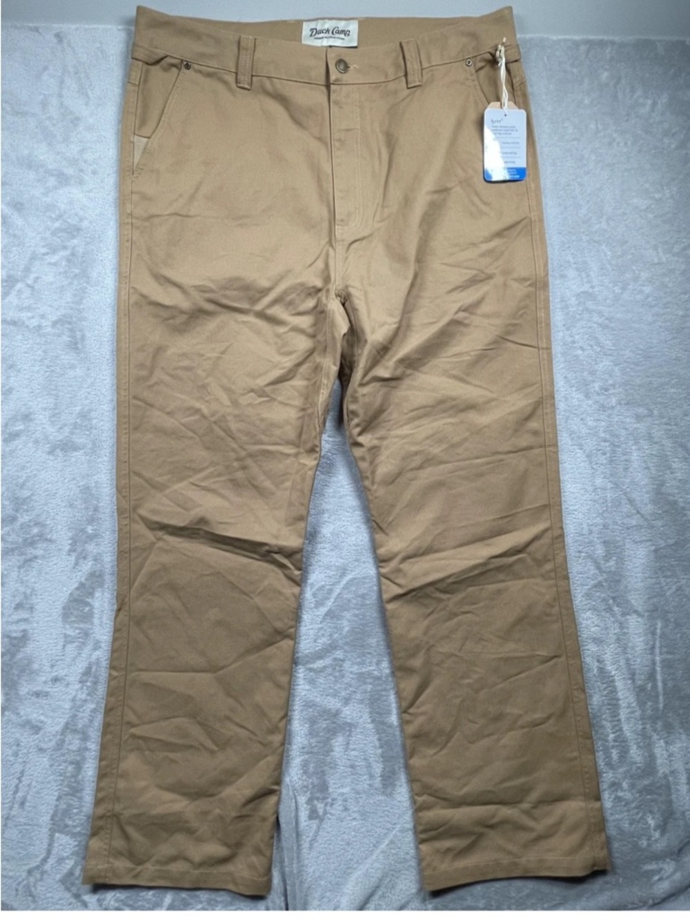Duck Camp Pants Mens 40x32 Brown Brrr Lightweight Brush Outdoor Hiking LWP101